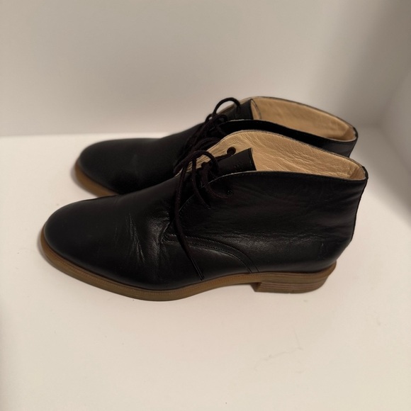 Hush Puppies Bailey Black Leather 7.5 - Picture 9 of 9
